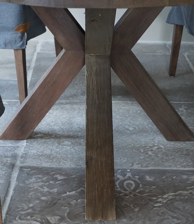 Rene Houtman Eetkamertafel Diaz Ovaal | Massief Hardhout - Kies Maat