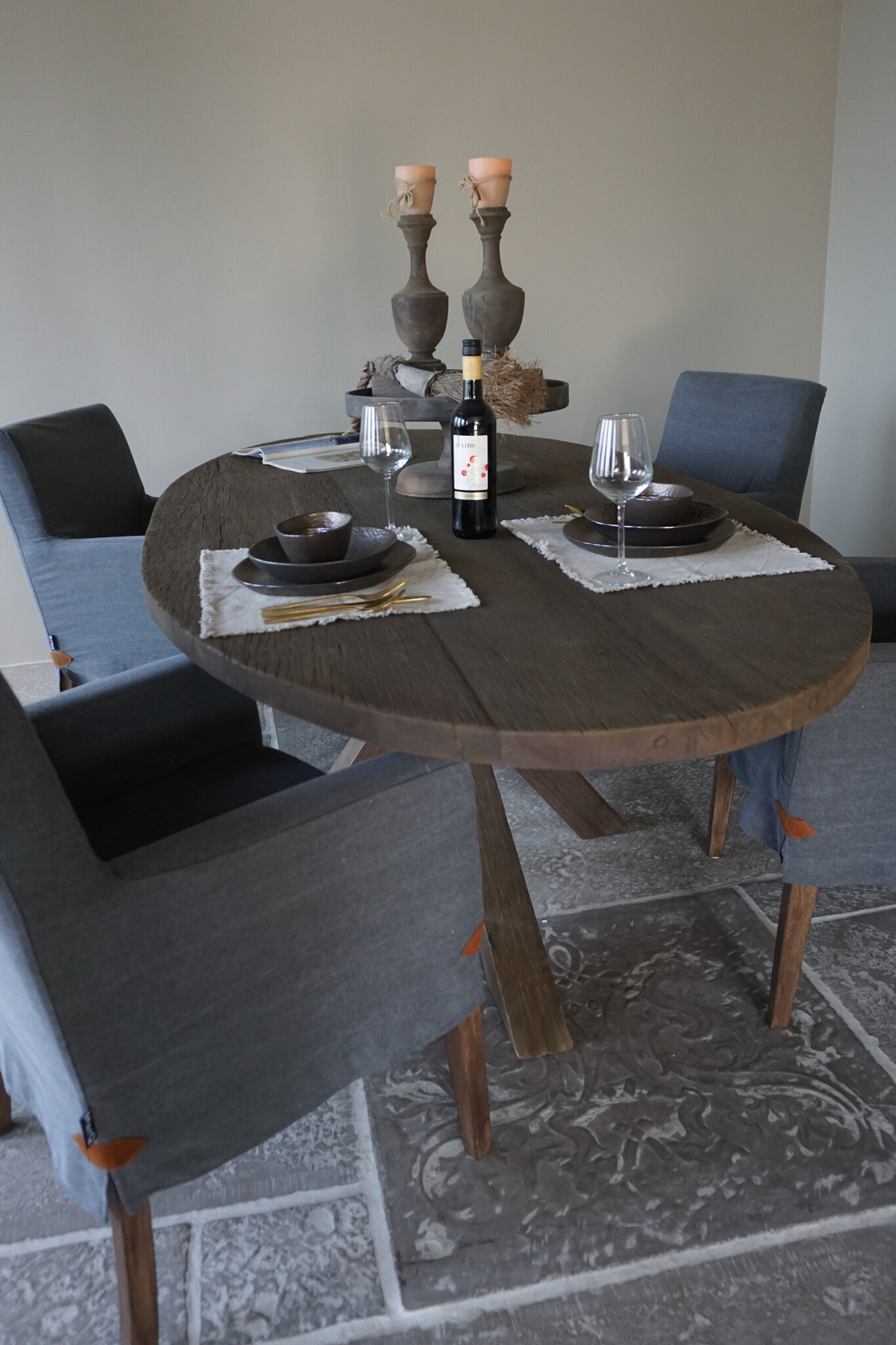 Rene Houtman Eetkamertafel Diaz Ovaal | Massief Hardhout - Kies Maat