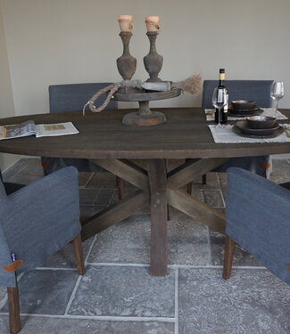 Rene Houtman Eetkamertafel Diaz Ovaal | Massief Hardhout - Kies Maat