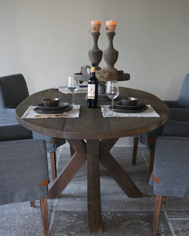 Rene Houtman Eetkamertafel Diaz Ovaal | Massief Hardhout - Kies Maat