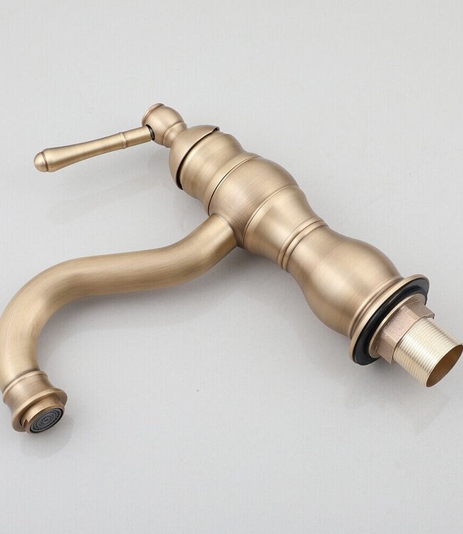 Rene Houtman Antiek Look - Bronzen Wastafelkraan