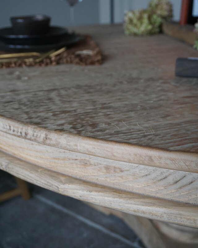 Rene Houtman Eettafel Madi | Hout Grenen | Rond | Ø150 x H77 cm