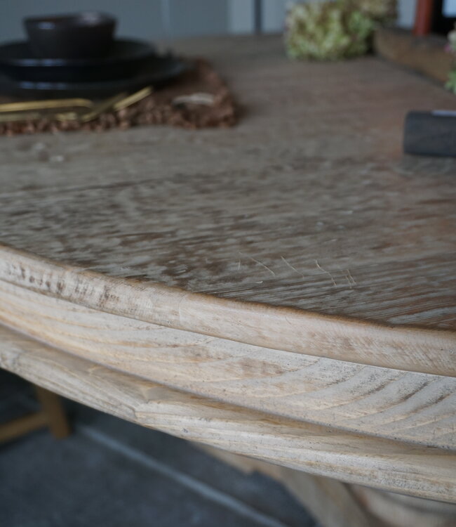 Rene Houtman Eettafel Madi | Hout Grenen | Rond | Ø150 x H77 cm