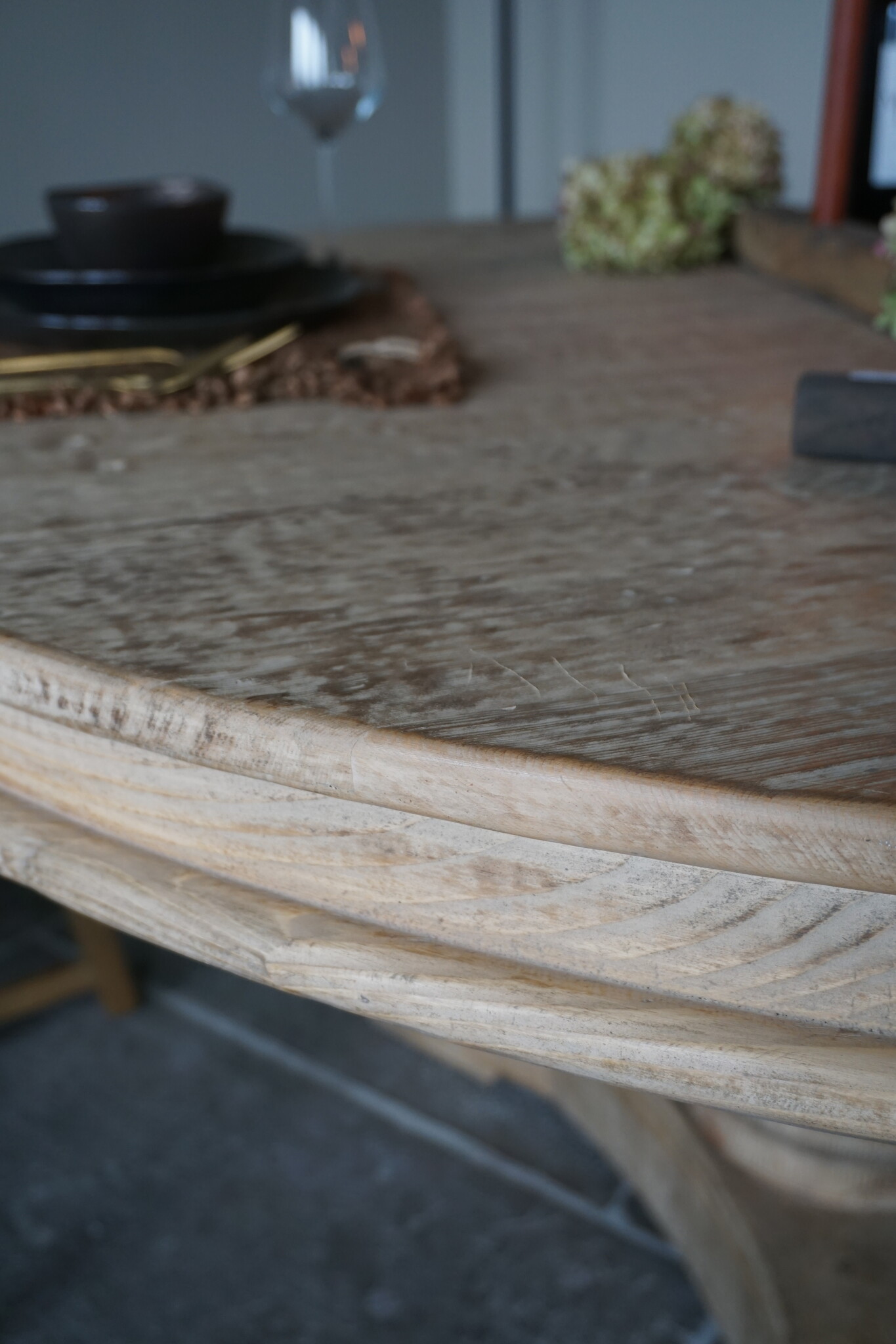 Rene Houtman Eettafel Madi | Hout Grenen | Rond | Ø150 x H77 cm