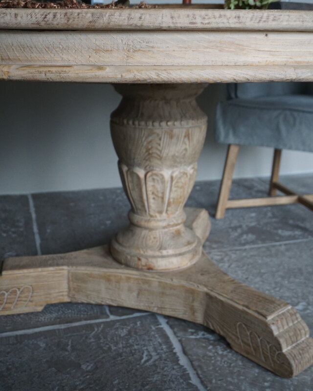 Rene Houtman Eettafel Madi | Hout Grenen | Rond | Ø150 x H77 cm