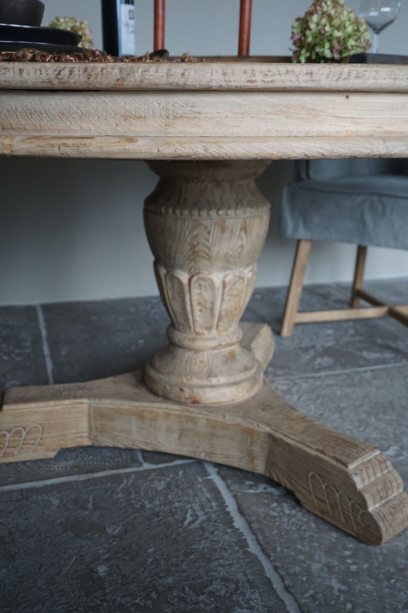 Rene Houtman Eettafel Madi | Hout Grenen | Rond | Ø150 x H77 cm