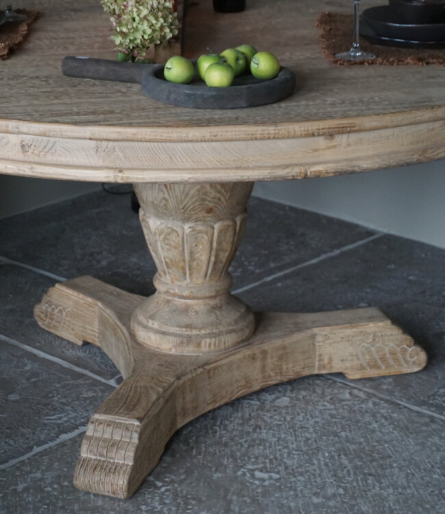 Rene Houtman Eettafel Madi | Hout Grenen | Rond | Ø150 x H77 cm