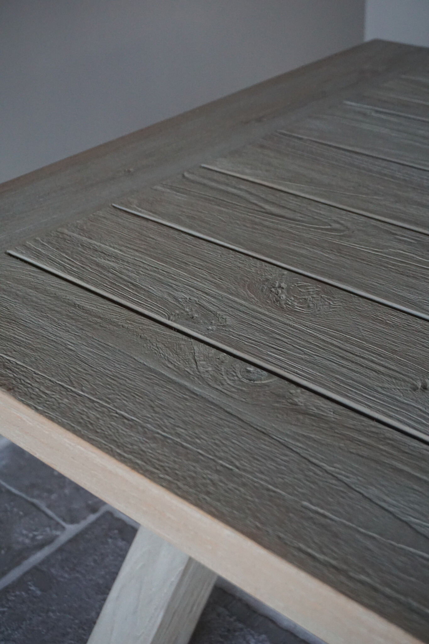 Rene Houtman Eettafel/Tuintafel | Cross Teak | Naturel | Kies Maat