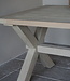 Rene Houtman Eettafel/Tuintafel | Cross Teak | Naturel | Kies Maat