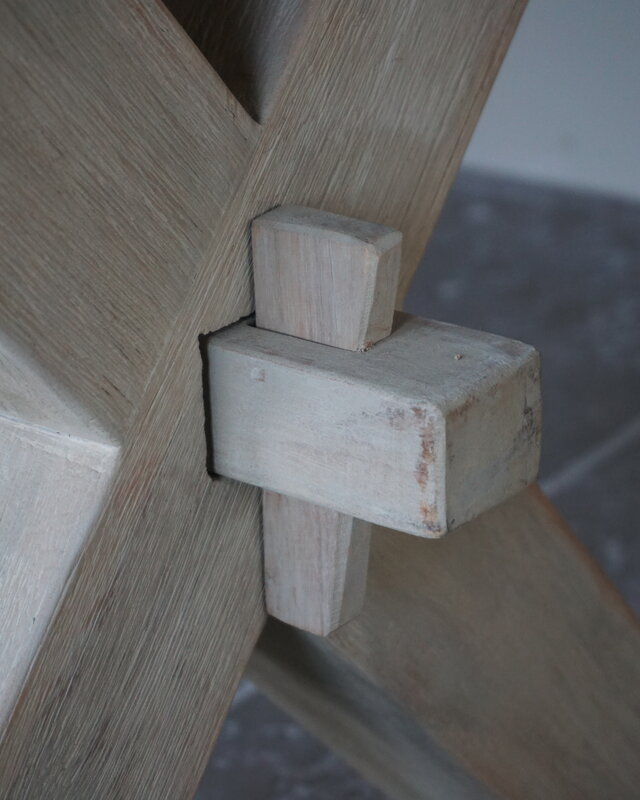 Rene Houtman Eettafel/Tuintafel | Cross Teak | Naturel | Kies Maat