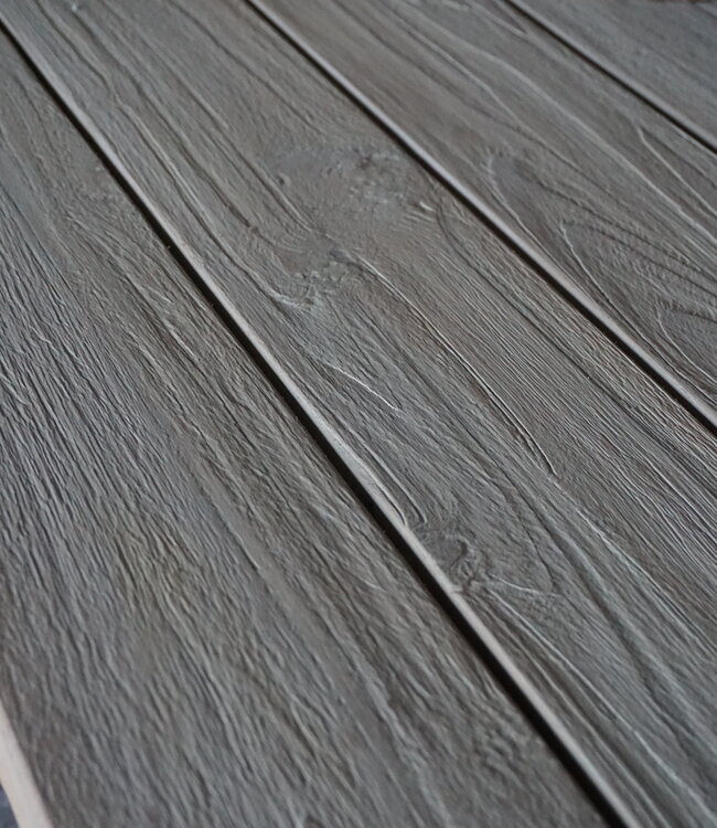 Rene Houtman Eettafel/Tuintafel | Cross Teak | Naturel | Kies Maat