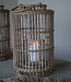 Rene Houtman Windlicht Rattan | Grey | H50 x D30 cm