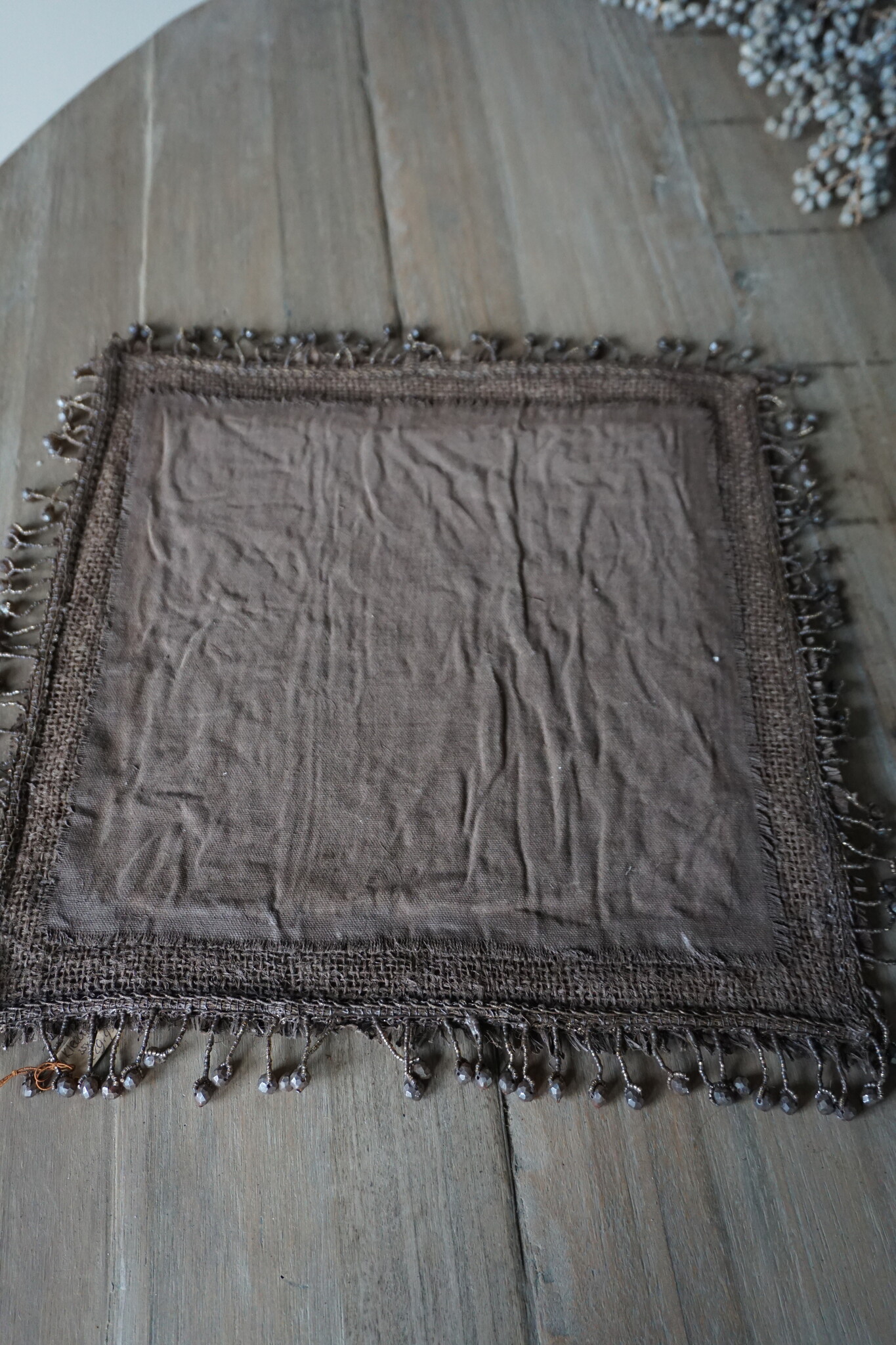Rene Houtman Tafelkleed Leem | Groot | 50x50 cm