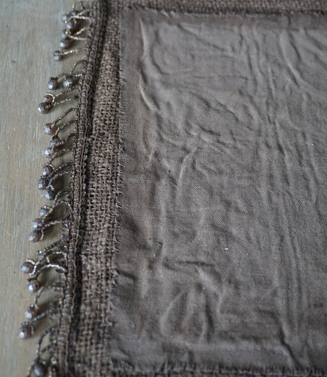 Rene Houtman Tafelkleed Leem | Groot | 50x50 cm