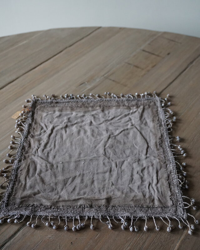 Rene Houtman Tafelkleedje Boho | Met Kraaltjes | 35x35 cm