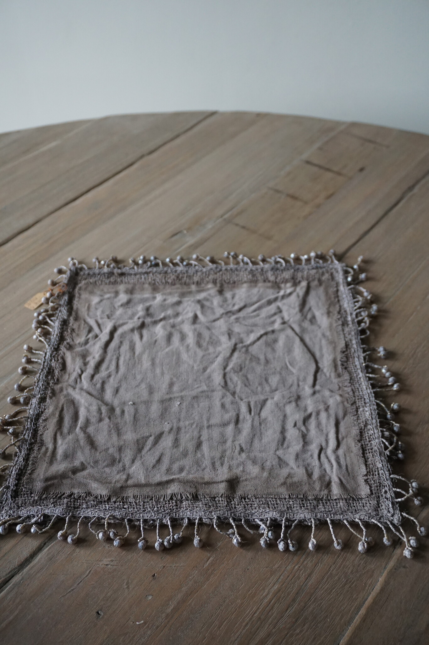 Rene Houtman Tafelkleedje Boho | Met Kraaltjes | 35x35 cm