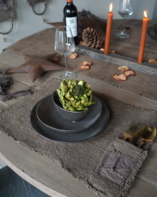 Rene Houtman Placemat Leem | Landelijk | L36 x B53 cm