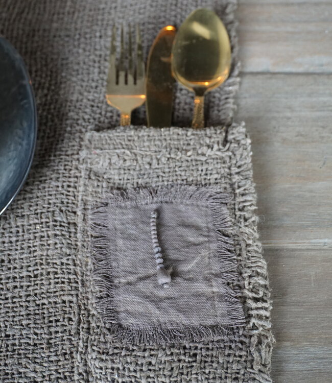 Rene Houtman Placemat Leem | Landelijk | L36 x B53 cm