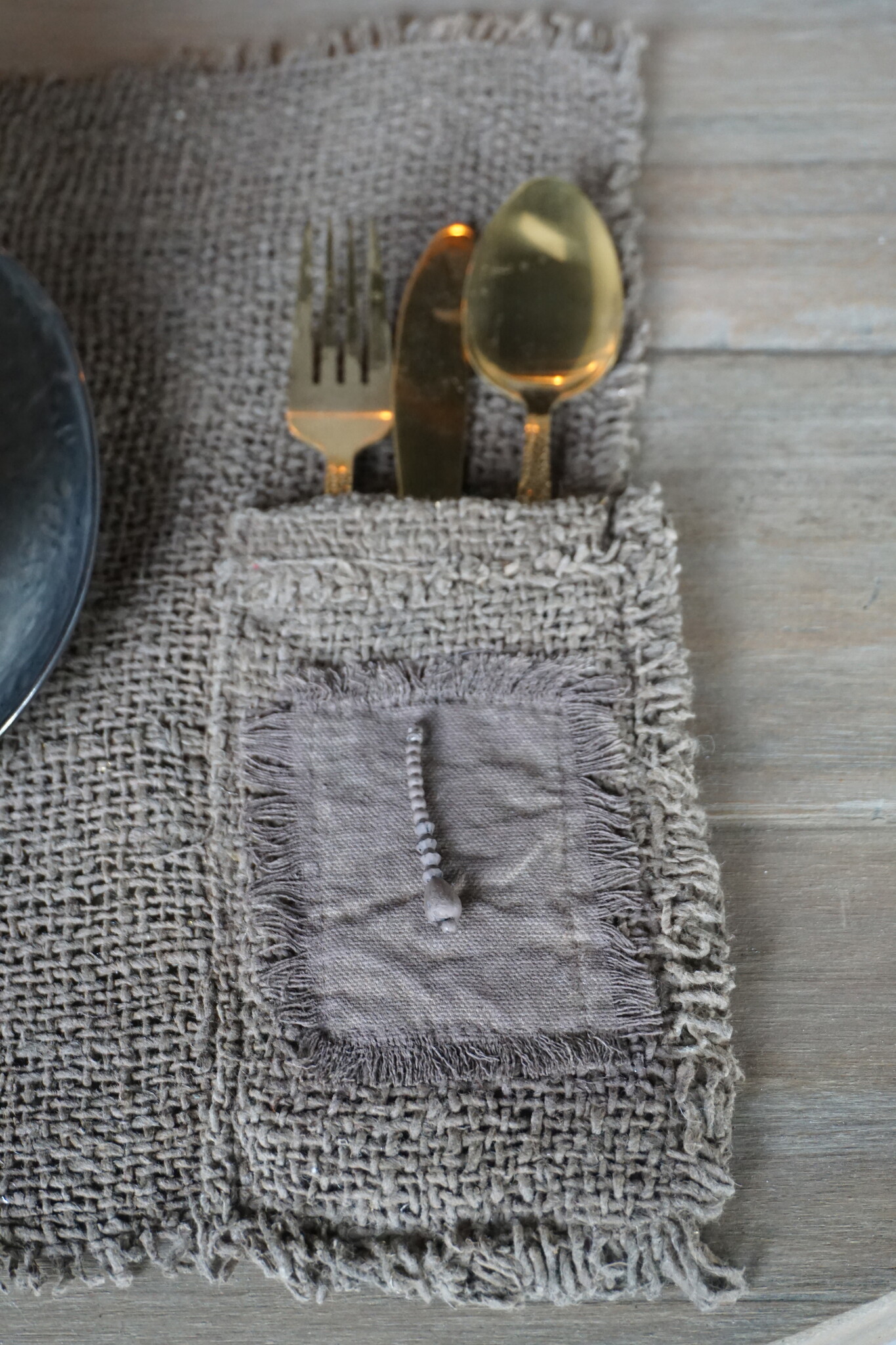 Rene Houtman Placemat Leem | Landelijk | L36 x B53 cm