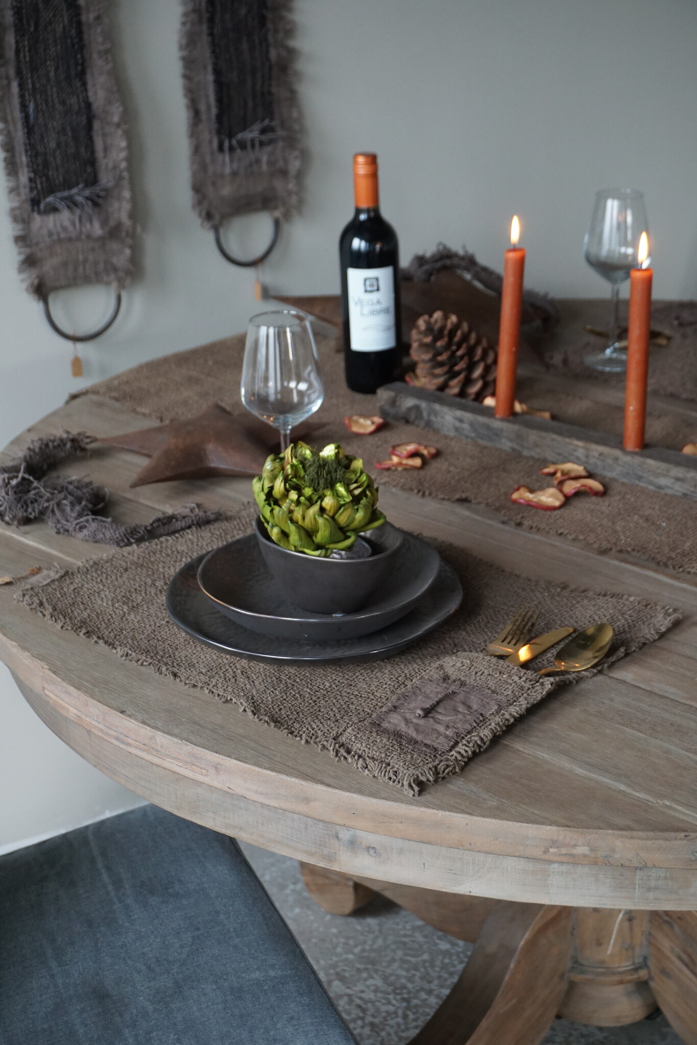 Rene Houtman Placemat Leem | Landelijk | L36 x B53 cm