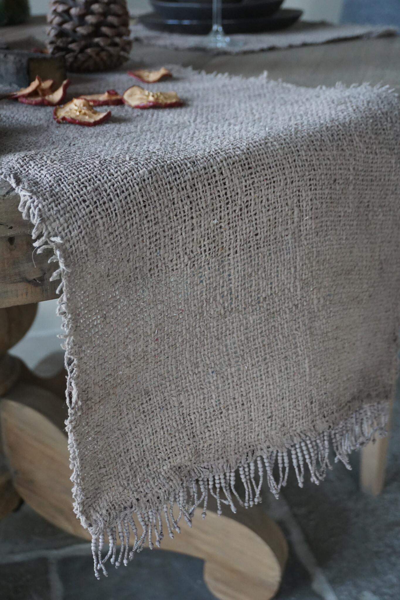 Rene Houtman Tafelloper Boho | Landelijk | L215 x B35 cm