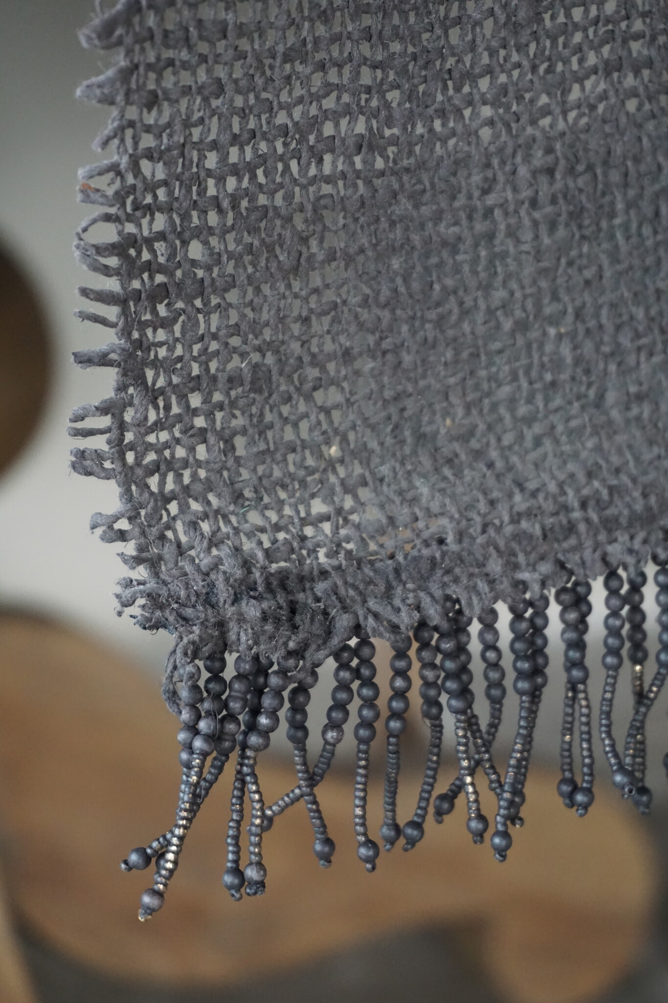 Rene Houtman Tafelloper Grijs | Landelijk | L215 x B35 cm