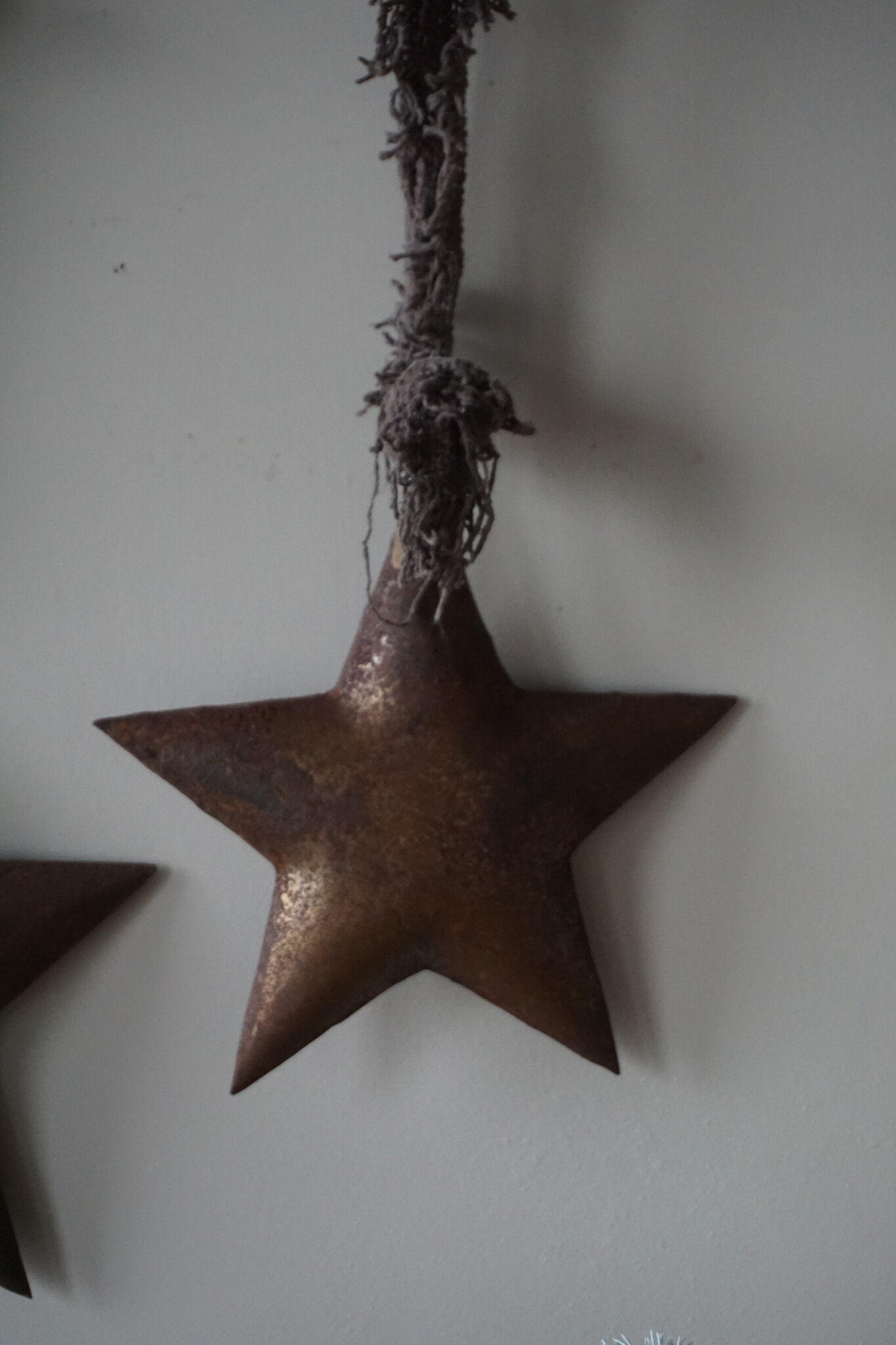 Rene Houtman Metalen Ster | Met Lint | L32 cm