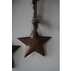 Metalen Ster | Met Lint | L27 cm