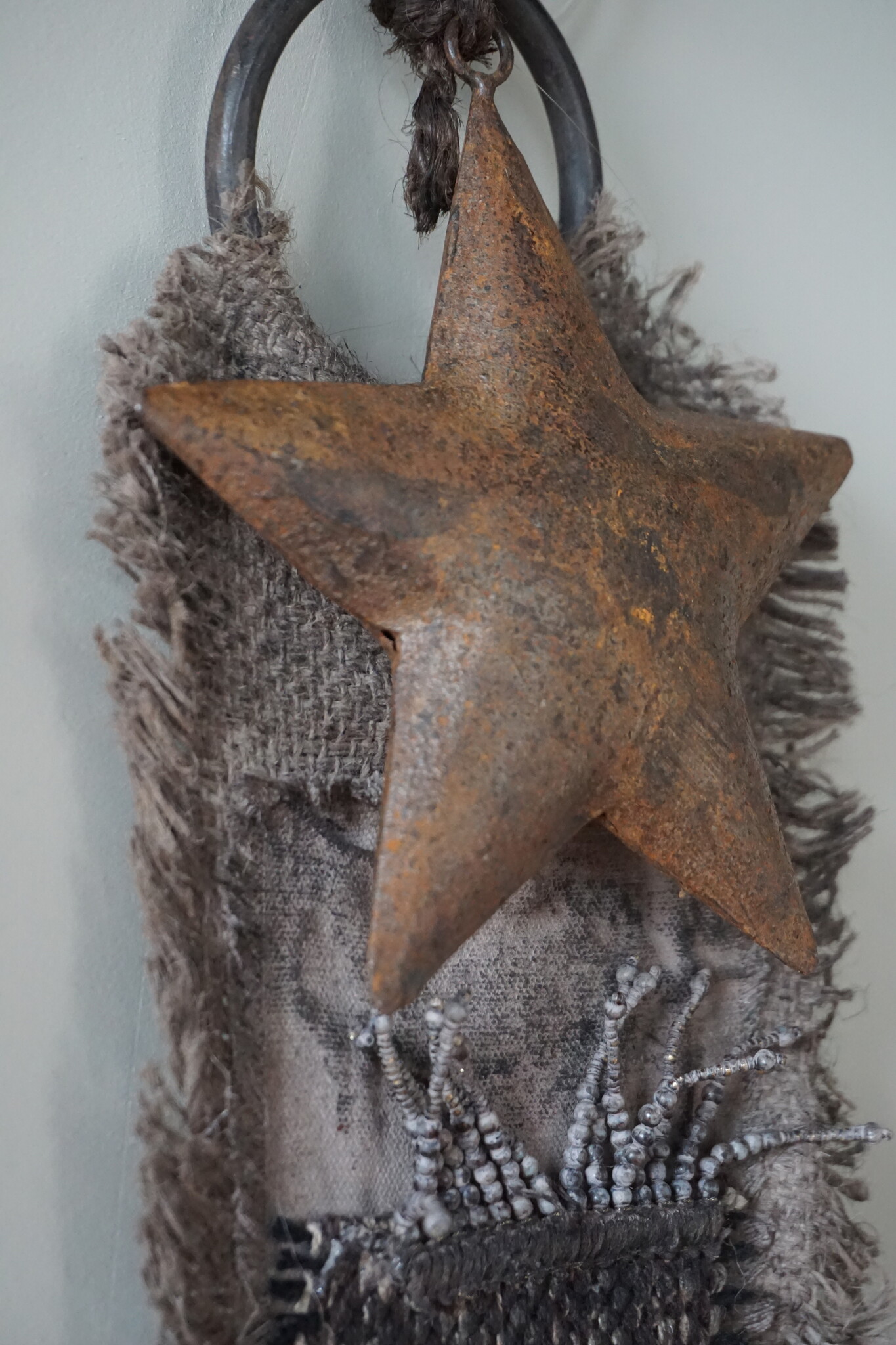Rene Houtman Deurhanger | Met Kerst Ster | H86 x B16 cm