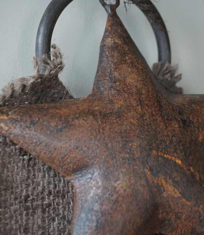 Rene Houtman Deurhanger | Met Kerst Ster | H86 x B16 cm