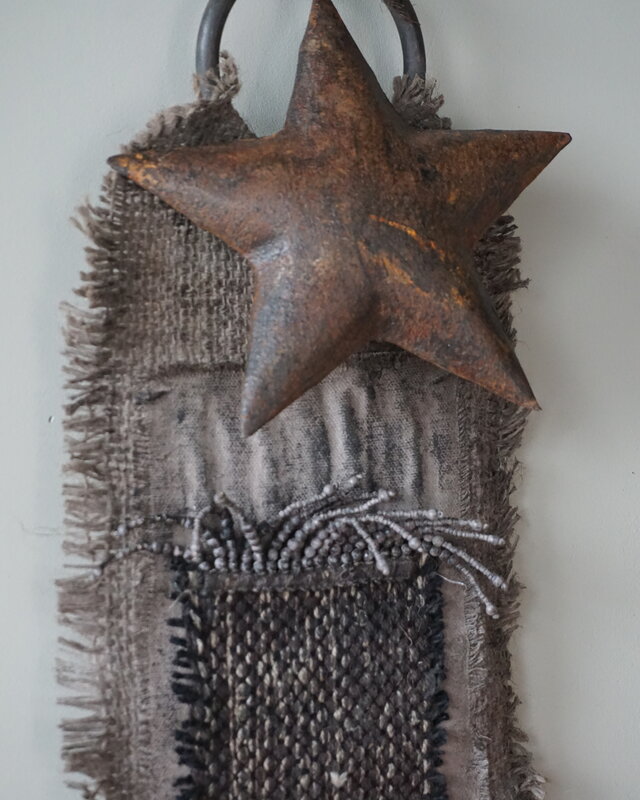 Rene Houtman Deurhanger | Met Kerst Ster | H86 x B16 cm
