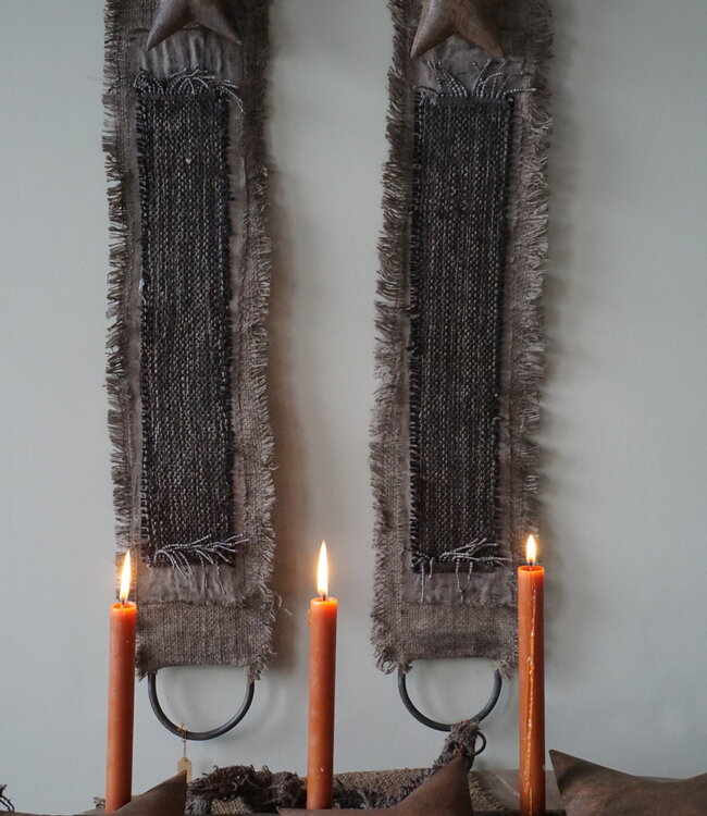 Rene Houtman Deurhanger | Met Kerst Ster | H86 x B16 cm