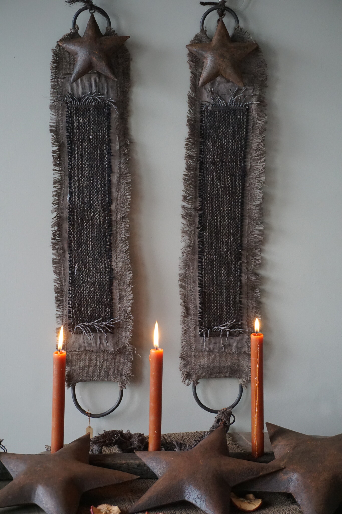 Rene Houtman Deurhanger | Met Kerst Ster | H86 x B16 cm