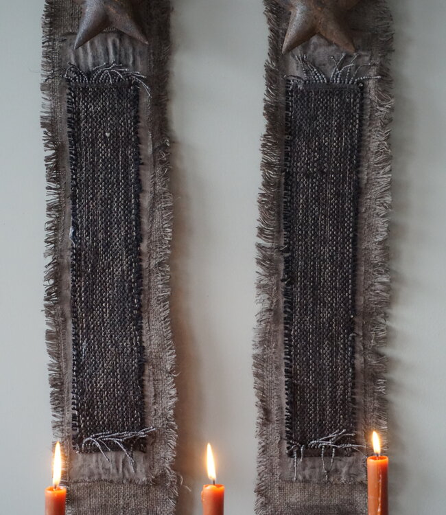 Rene Houtman Deurhanger | Met Kerst Ster | H86 x B16 cm