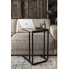 Laptop tafel oud hout | Seatle H65xB45xD35 Cm