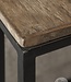 Be-Uniq Laptop tafel oud hout | Seatle H65xB45xD35 Cm