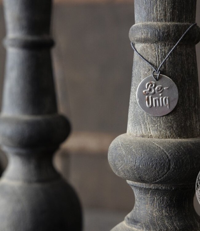 Be-Uniq Kandelaar Boy | Sober H35 x B14 x D14 cm