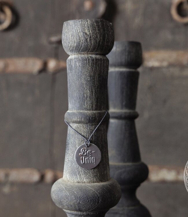 Be-Uniq Kandelaar Boy | Sober H35 x B14 x D14 cm