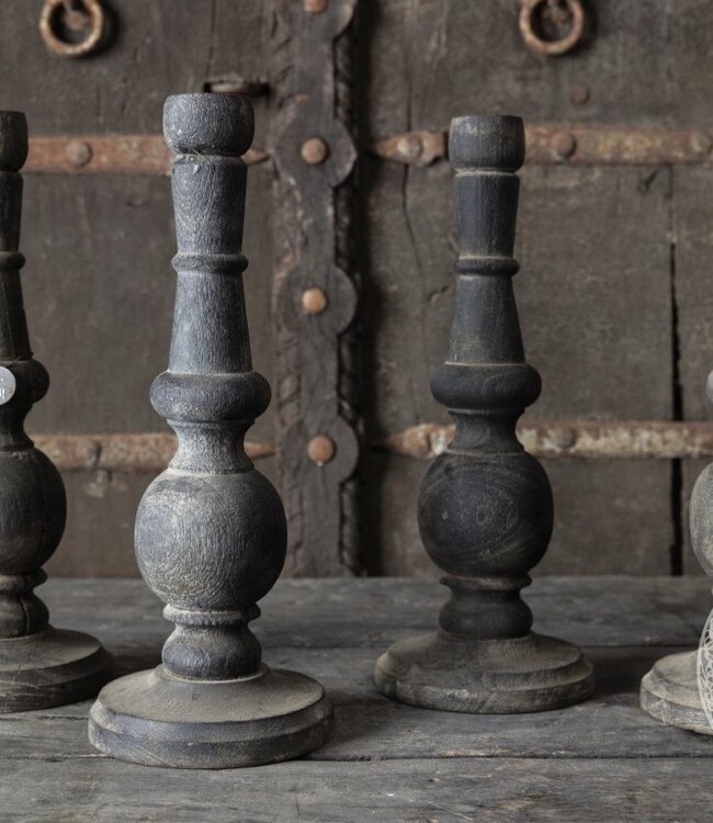 Be-Uniq Kandelaar Boy | Sober H35 x B14 x D14 cm