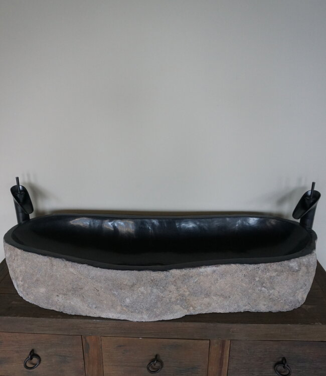 Rene Houtman Grote Stenen Waskom + Spoelgat B106 x D36 x H16,5