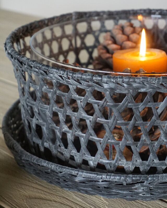 Gommaire Bowl Richard | Inclusief Glas | H16 x D37 cm