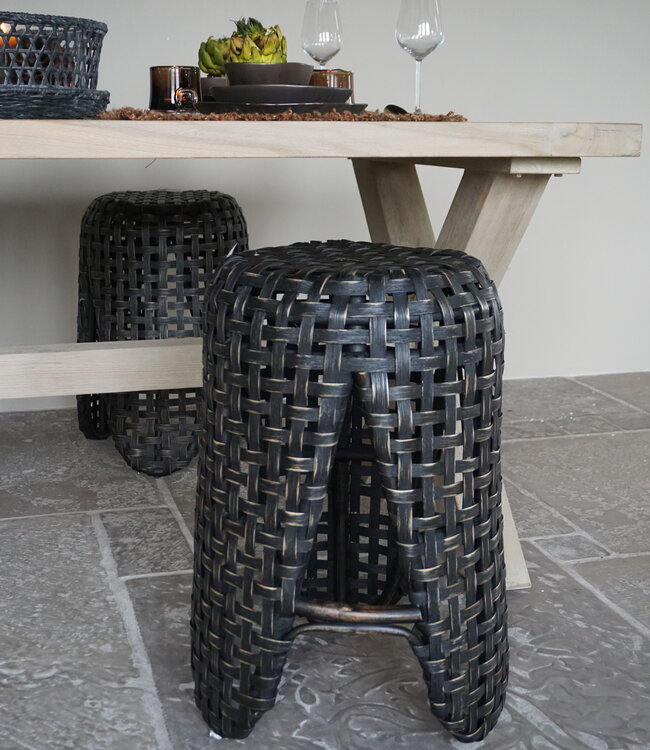 Gommaire Barstoel Andreï | H65 x D37 cm