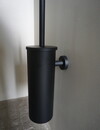 Rene Houtman Toiletborstelhouder Set | Zwart | H39 x D9 cm