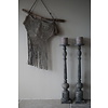 Landelijke Vloerkandelaar | Grey Finish | H128 cm