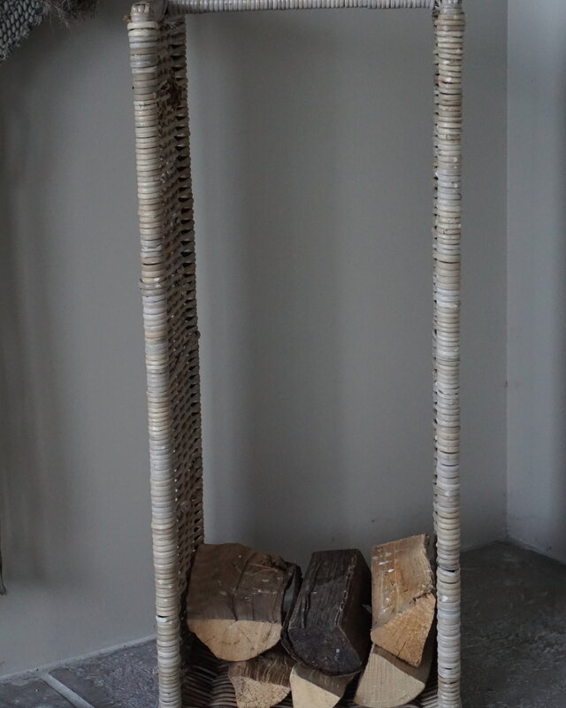 Rene Houtman Haardmand | Hoog | H101 x B41 x D36 cm