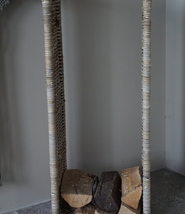 Rene Houtman Haardmand | Hoog | H101 x B41 x D36 cm