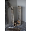 Haardmand | Hoog | H101 x B41 x D36 cm