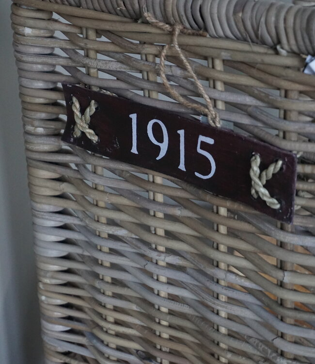 Rene Houtman Haardmand | Met Handvat | H51 x B40,5 x D36 cm