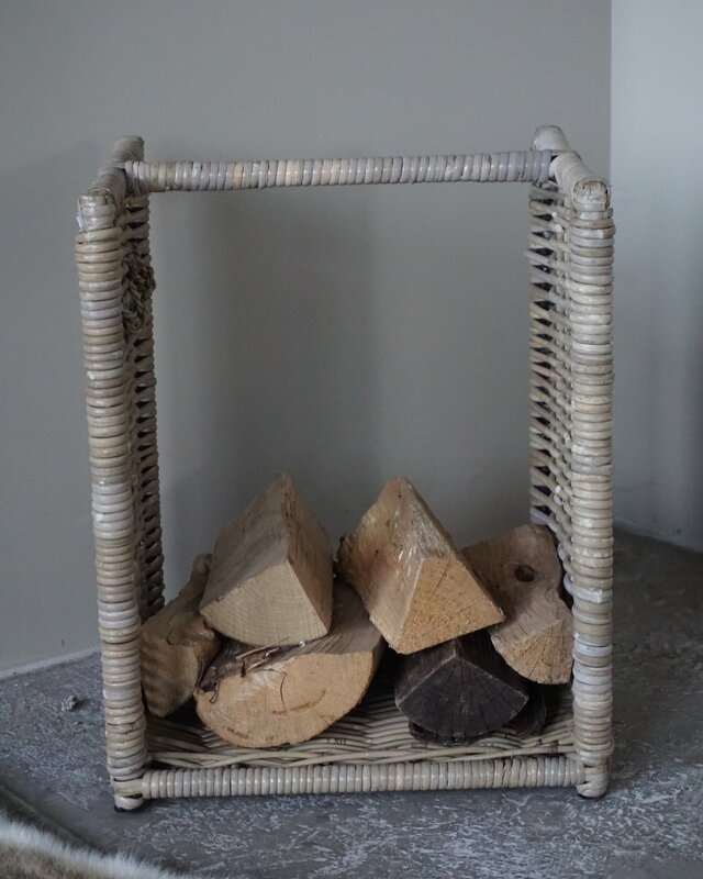 Rene Houtman Haardmand | Met Handvat | H51 x B40,5 x D36 cm