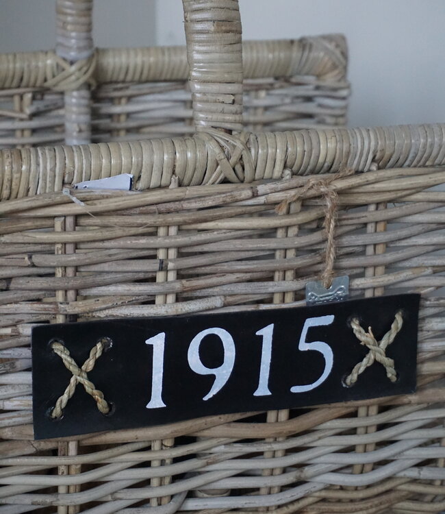 Rene Houtman Haardmand | Met Handvat | H32 x B49 x D38 cm